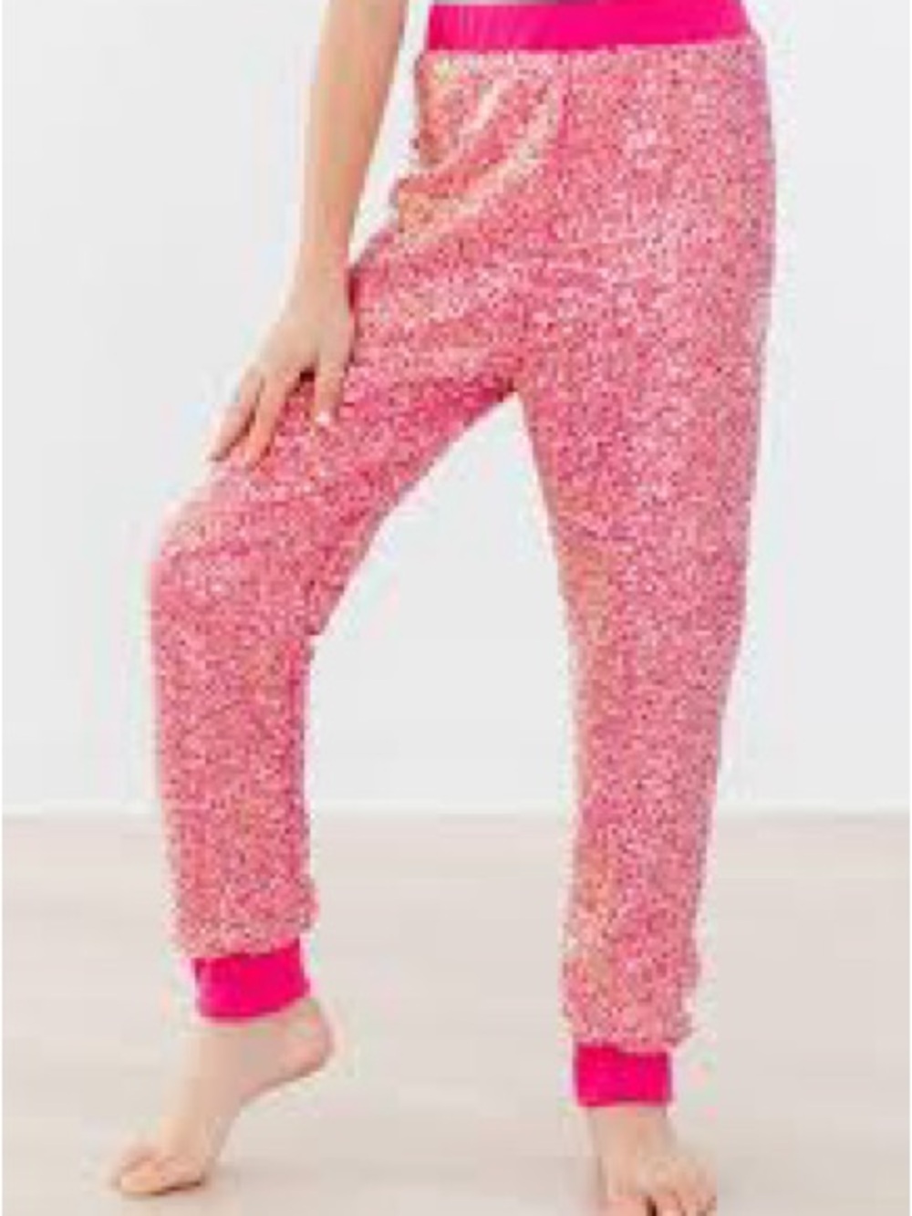 Pink Speckled Lounge Pants